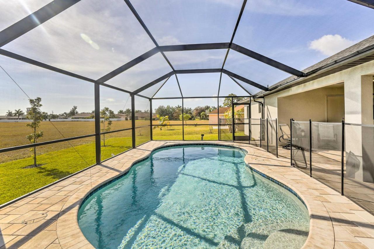 Central Cape Coral House With Private Screened Pool! Zewnętrze zdjęcie