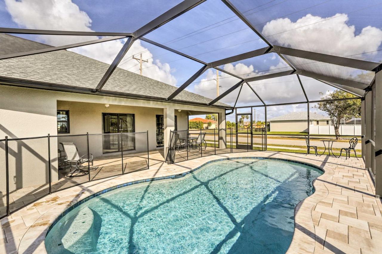 Central Cape Coral House With Private Screened Pool! Zewnętrze zdjęcie