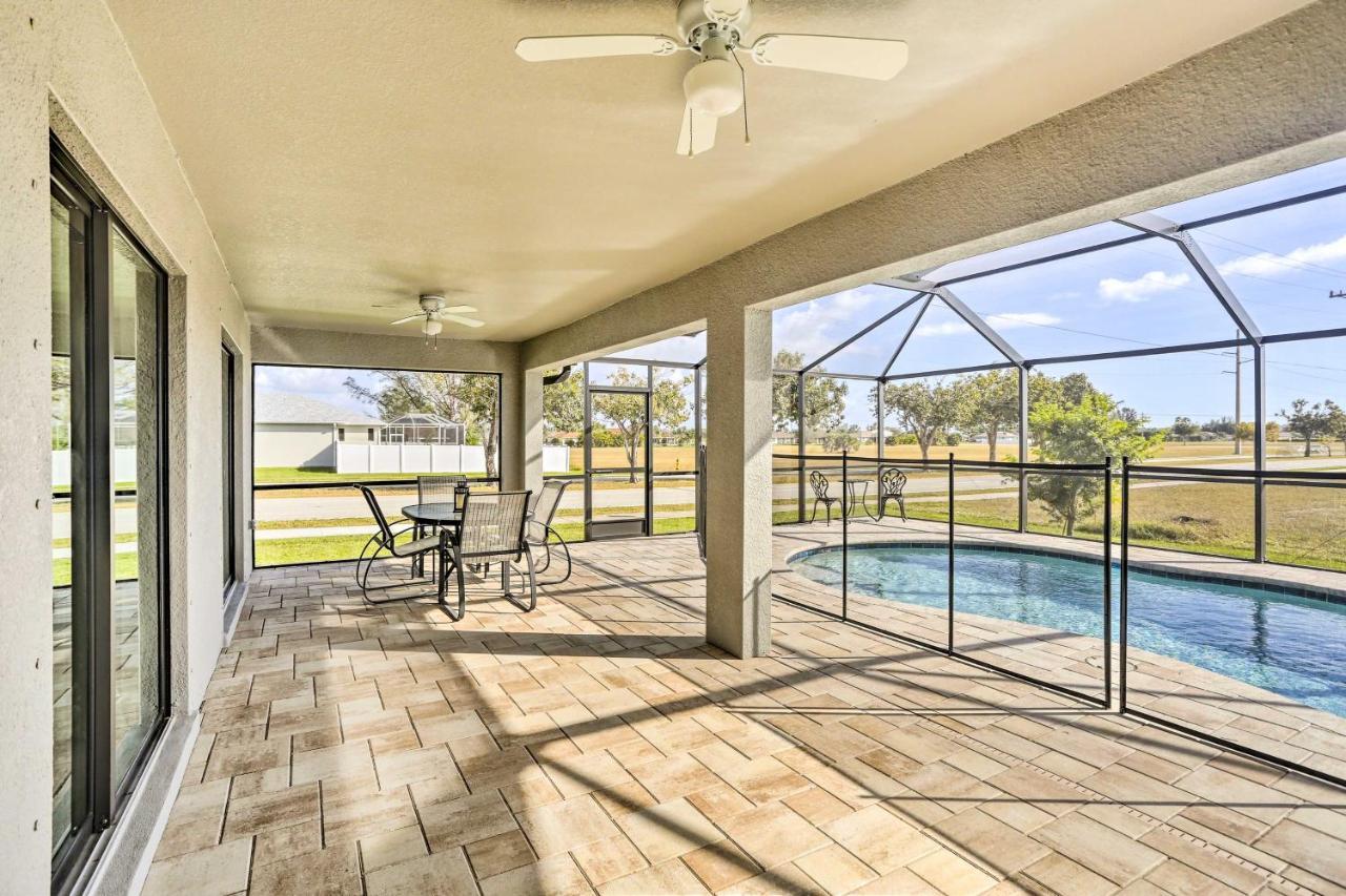 Central Cape Coral House With Private Screened Pool! Zewnętrze zdjęcie